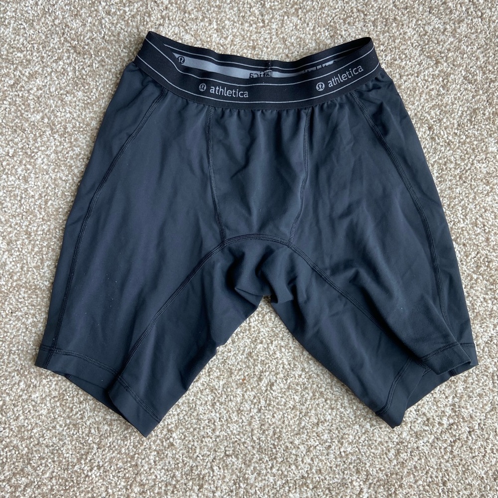 Men’s Black Lululemon Compression Shorts